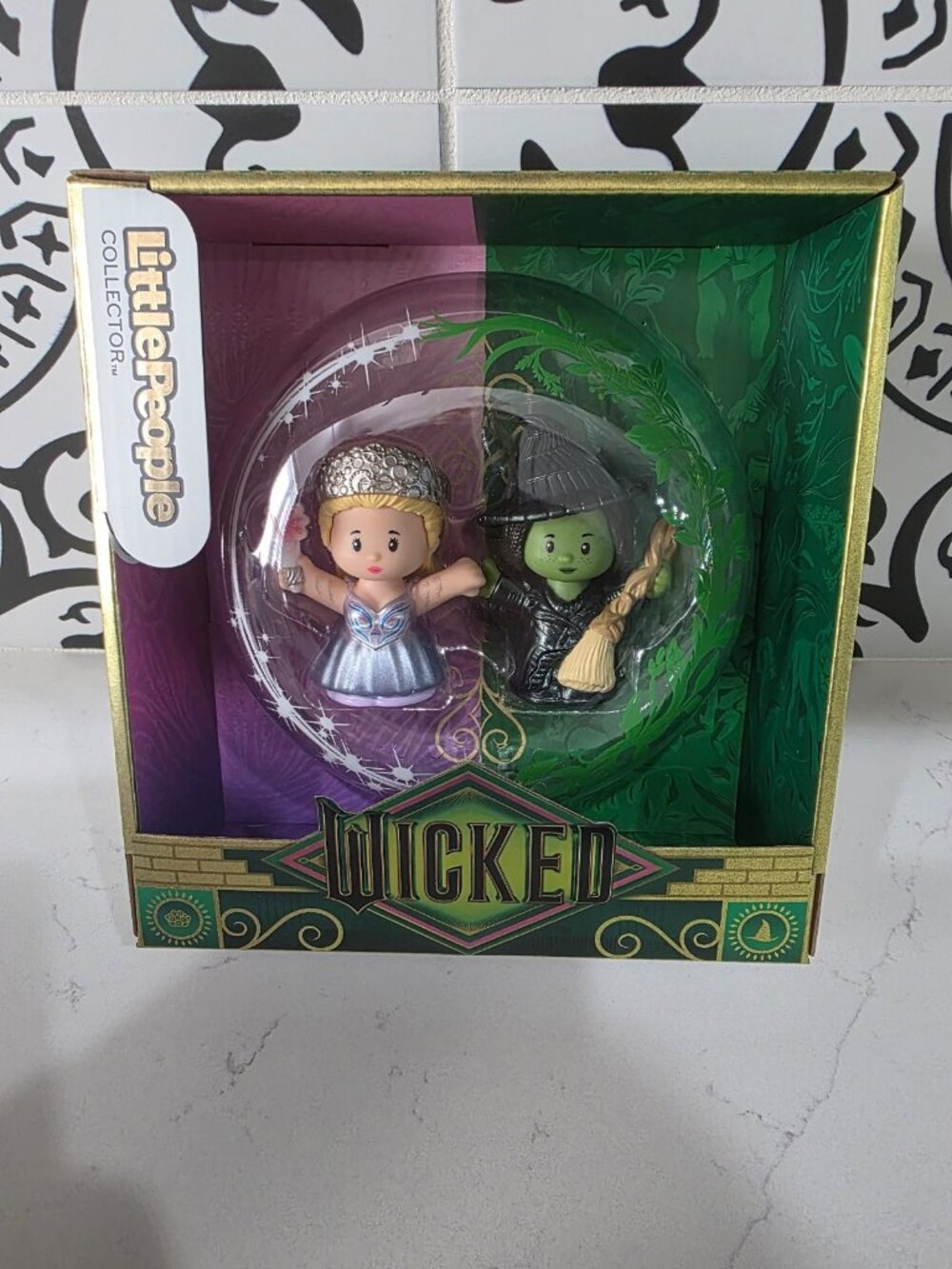 New Little People x WICKED: For Good Collector Set 2025 Glinda and Elphaba